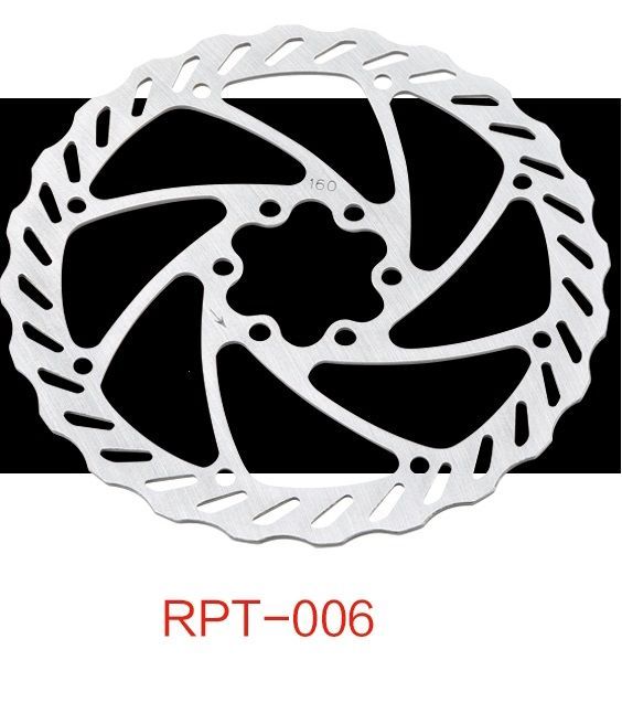 Ротор тормоза Repute RPT-006 160mm,серебристый,крепление IS6